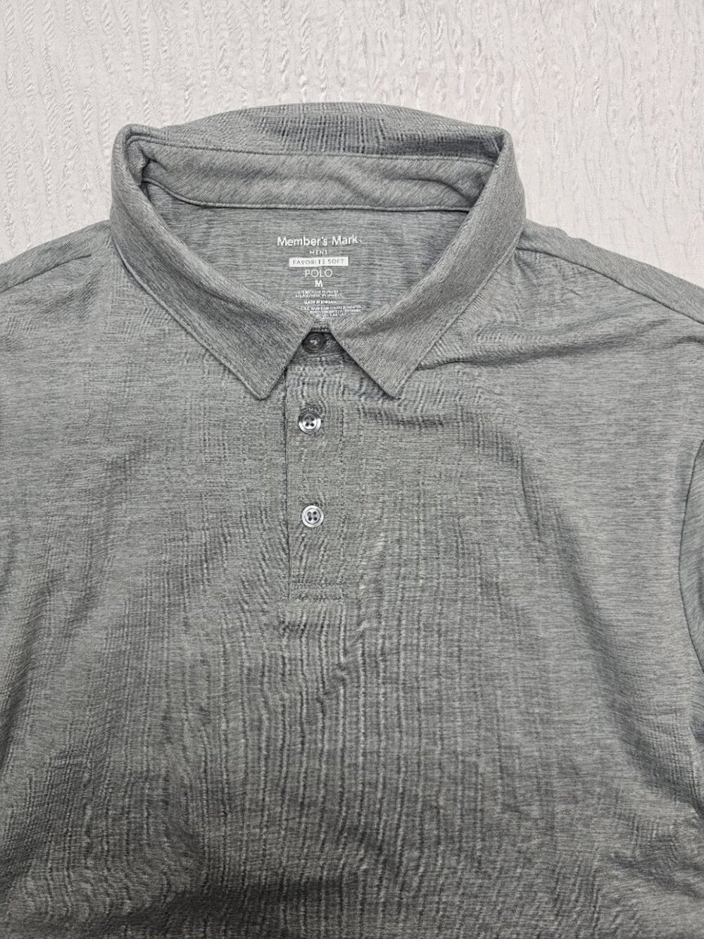 Member's Mark Men's Moisture Wicking Favorite Soft Stretch Polo Size M - Picture 5 of 8